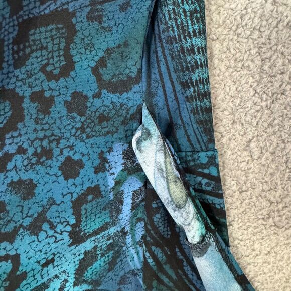 FLP Y2K Dress Small Whimsigoth Dark Feminine Witchy Snake Stretch Earthy Office - Picture 6 of 13